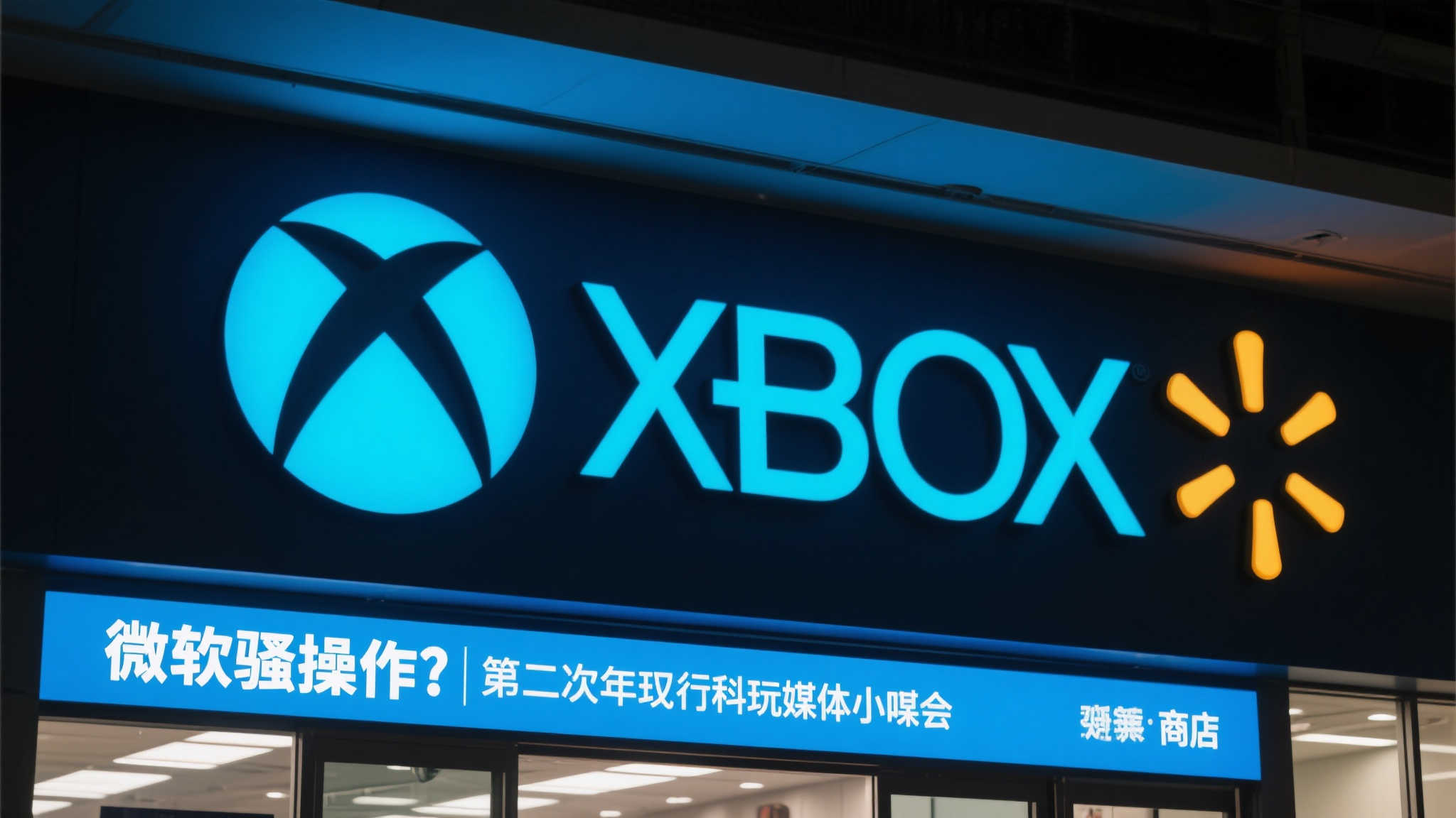 玩家热议:沃尔玛的Xbox标志意外换成浅蓝色,引发关于微软的新讨论 玩家热议:沃尔玛的Xbox标志意外换成浅蓝色,引发关于微软的新讨论